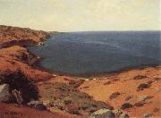 William Wendt Avalon Bay oil painting artist